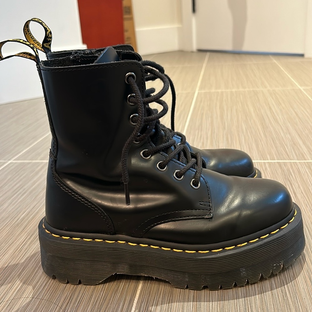 Doc Martens High Top Platform Boot